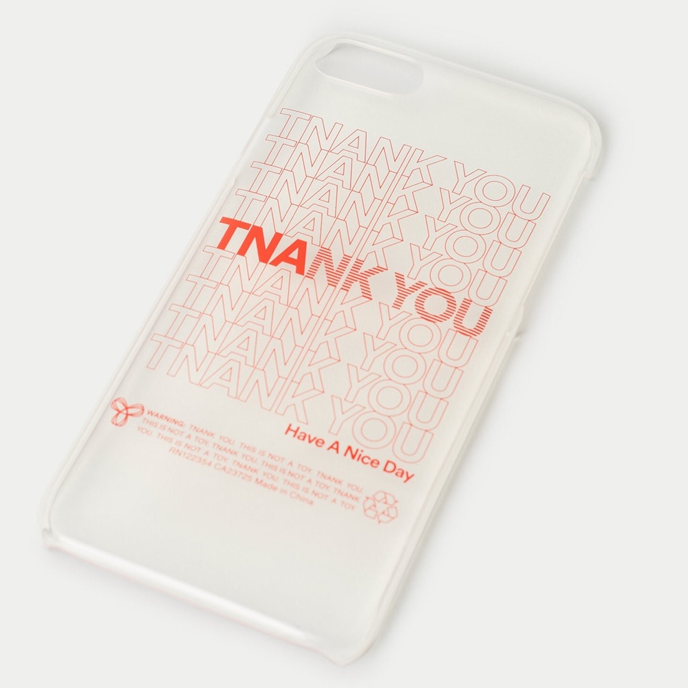 FREE ADD ON ✨Tna TNANK YOU iPhone 7/8 Case